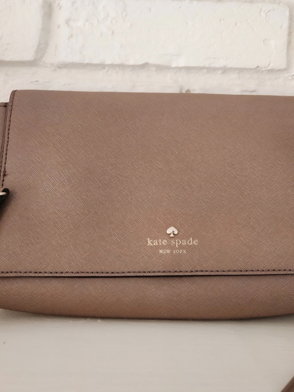 kate spade New York Taupe Crossbody Bag